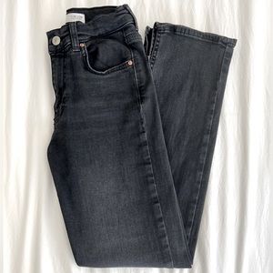 Zara Kids Black Jeans with Slit at the bottom